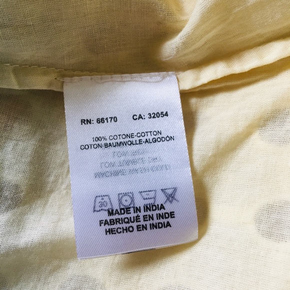 Ollari Ruffled Eyelet Tank Blouse Shirt XL Anthropologie - Picture 13 of 13